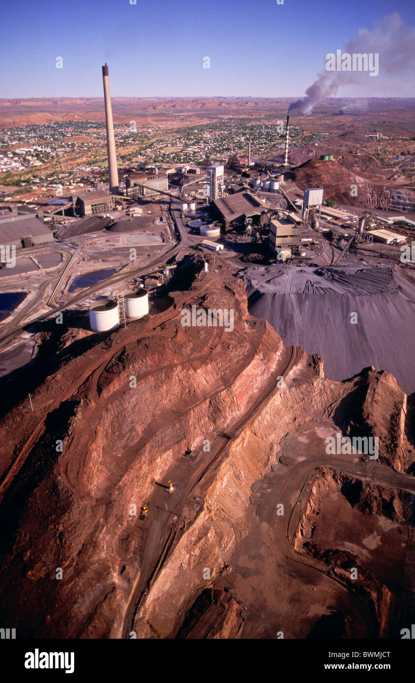 Mt Isa Mines Queensland Australien Stockfoto