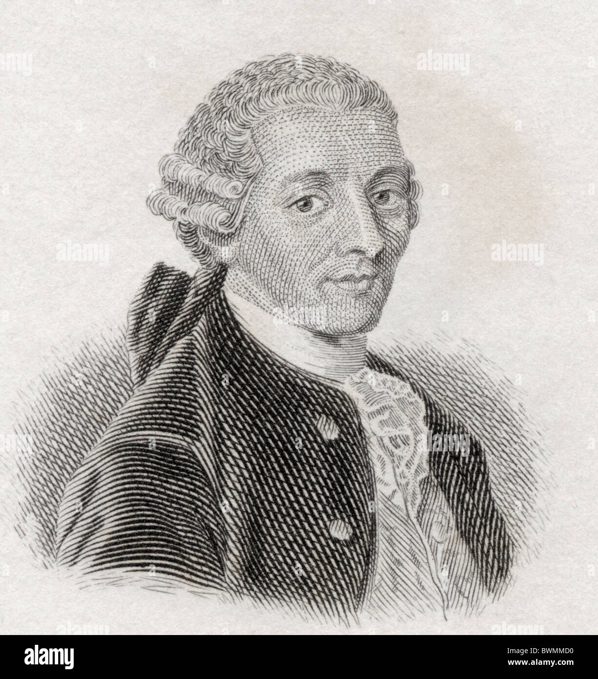 Franz Joseph Haydn, 1732-1809. Österreichischer Komponist. Stockfoto