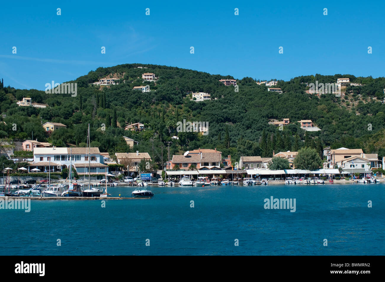 Agios Stefanos, Korfu, Griechenland Stockfoto