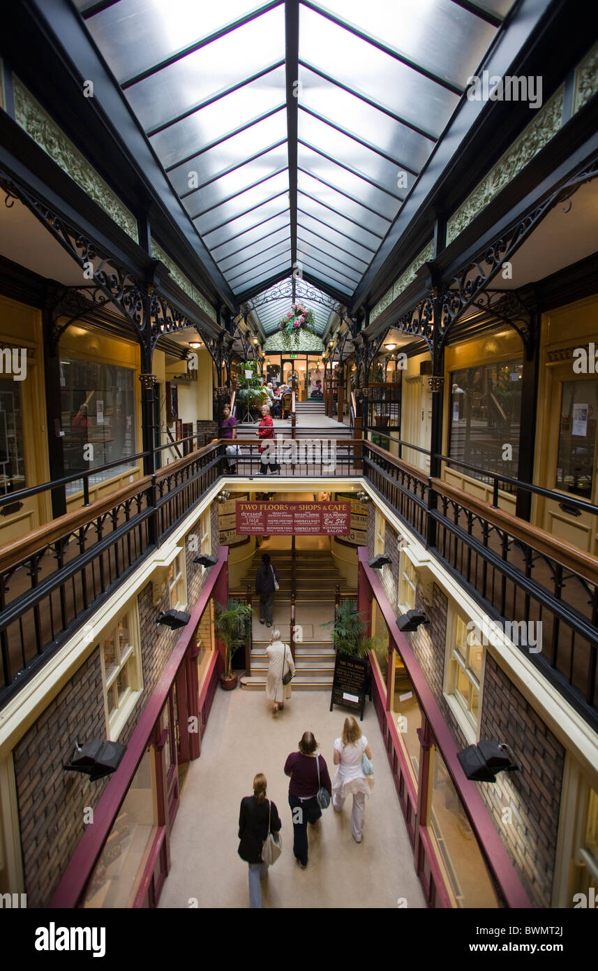 Westminster Arcade Harrogate Stockfoto