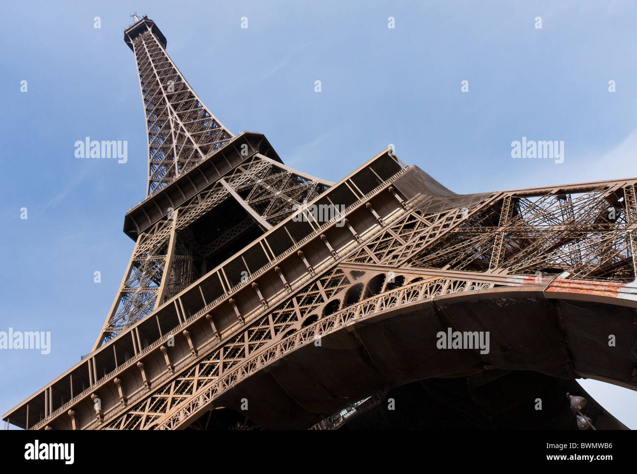Tour Eiffel (Turm), Paris Stockfoto
