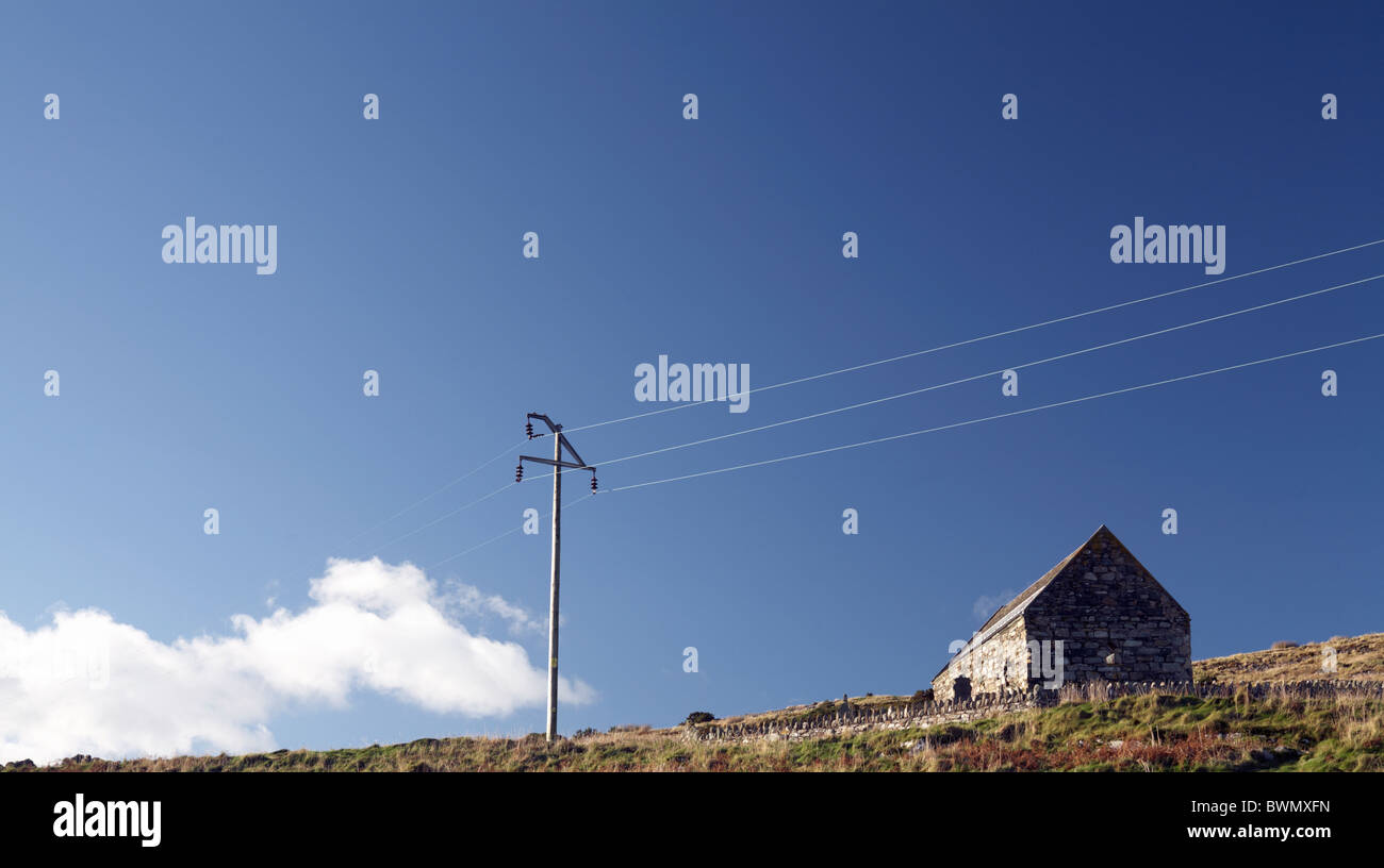 Kapelle am Keills Keillmore, Argyll und Bute. Schottland Stockfoto