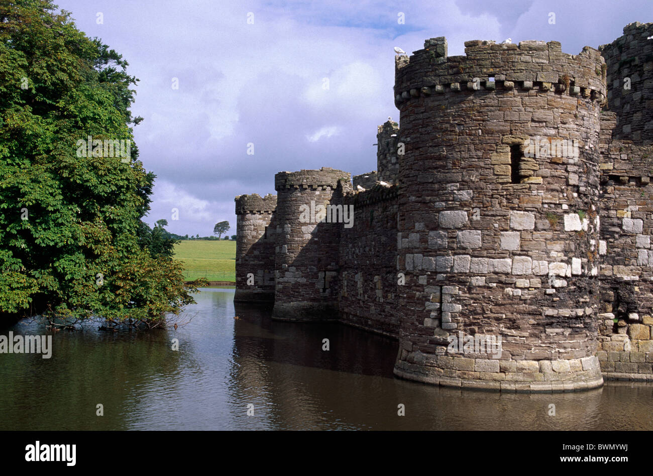 Beaumaris Castle, Wales, UK Stockfoto