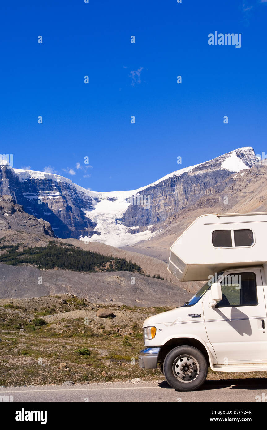 Alberta, Kanada. Columbia Ice Field Jasper National Park. Stockfoto
