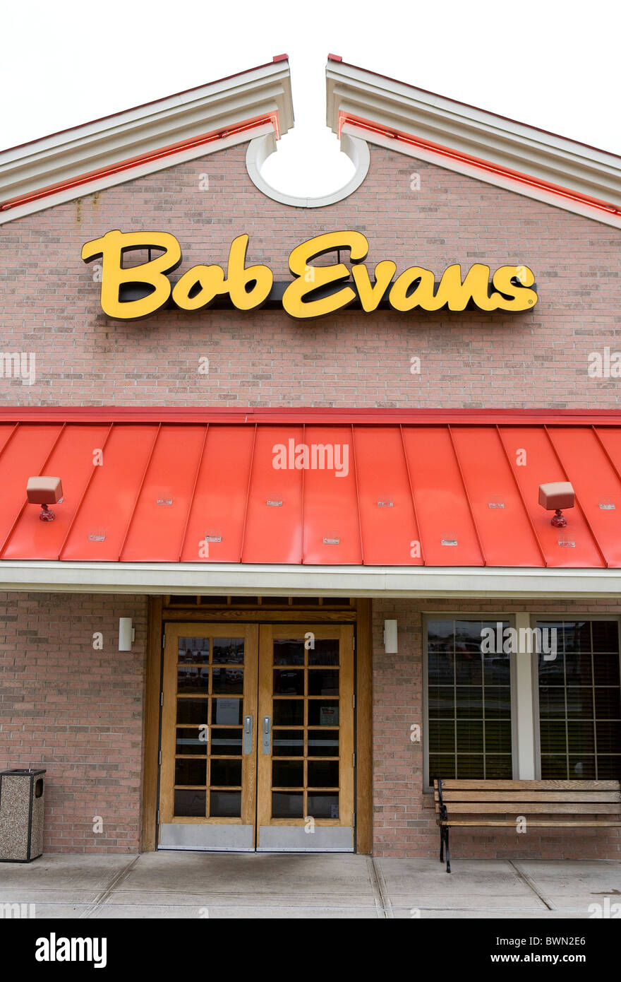 Ein Bob Evans Restaurant. Stockfoto