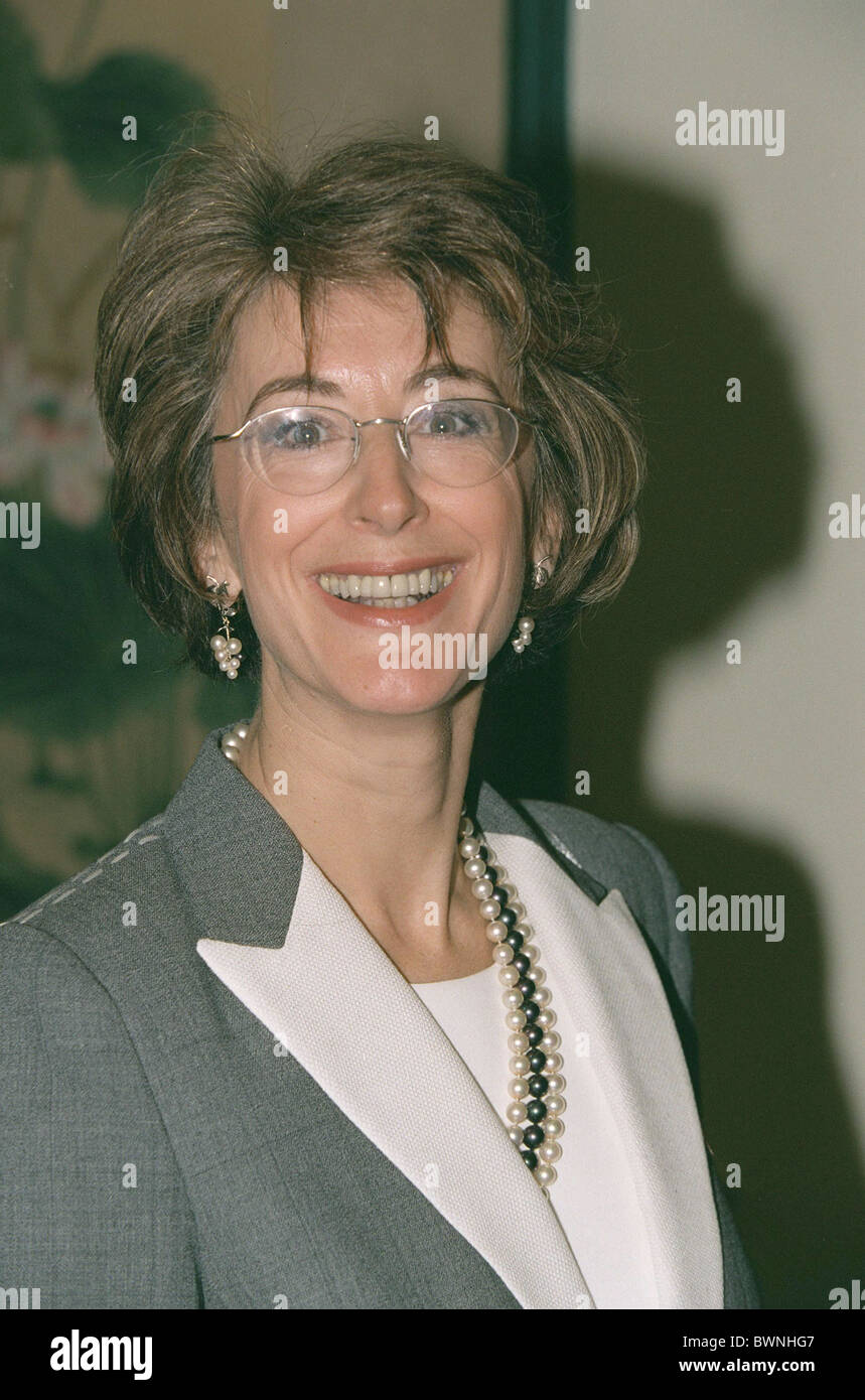 MAUREEN LIPMAN BESUCHT DIE FRAUEN DES JAHRES MITTAGESSEN UND DER VERSAMMLUNG IN LONDON. Stockfoto