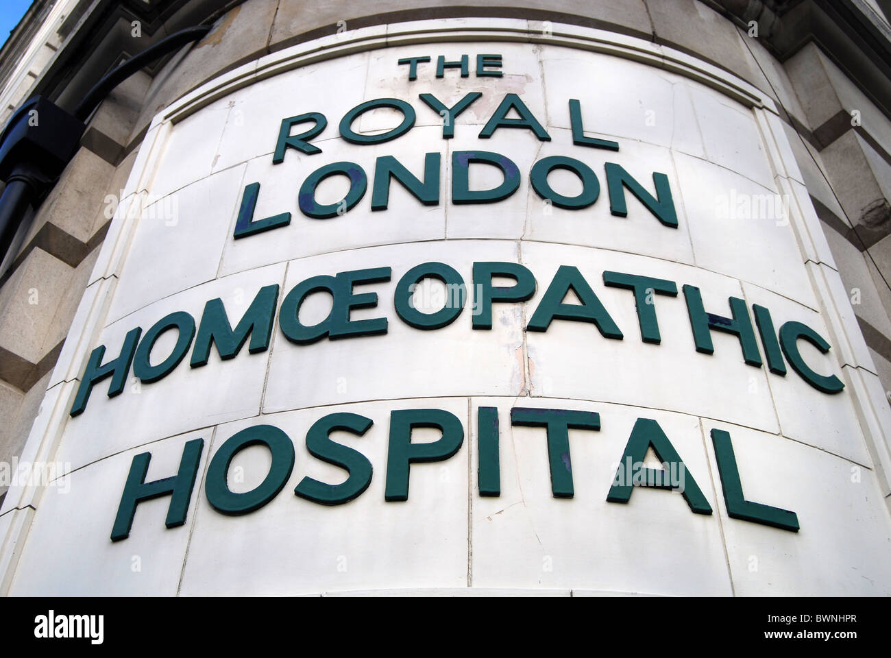 Königlichen London Homeopathic Krankenhaus Kräutermedizin Stockfoto