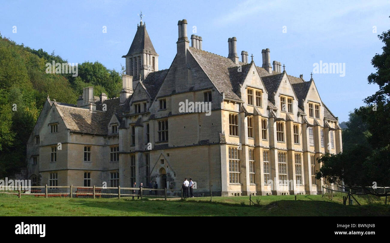 19. Jahrhundert Grad 1 aufgeführt viktorianischen Gotik Woodchester Herrenhaus nahe Stroud, Gloucestershire Stockfoto