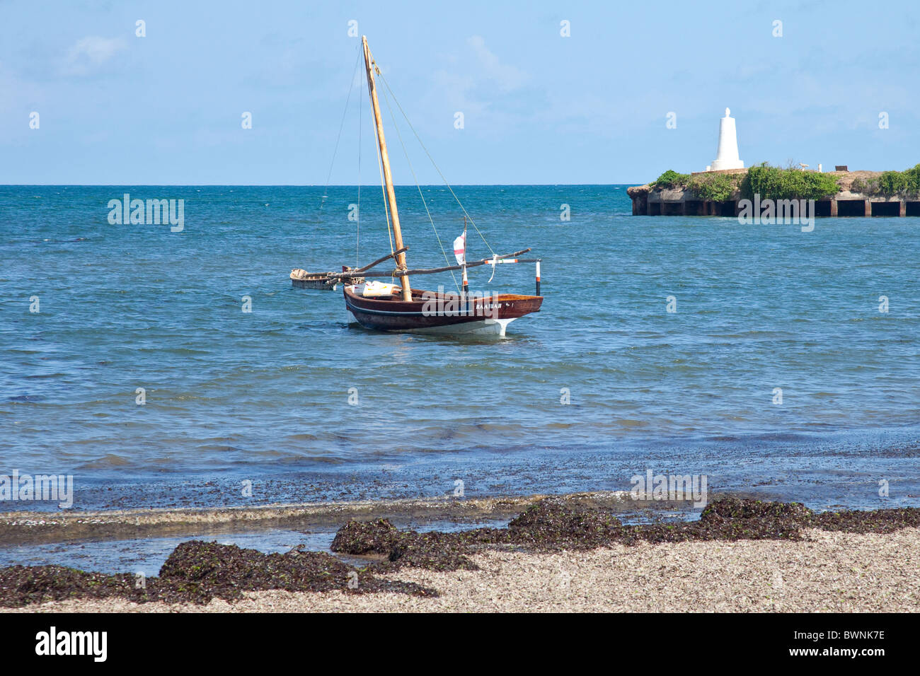 Vasco de Gama Säule, Malindi, Kenia Stockfoto