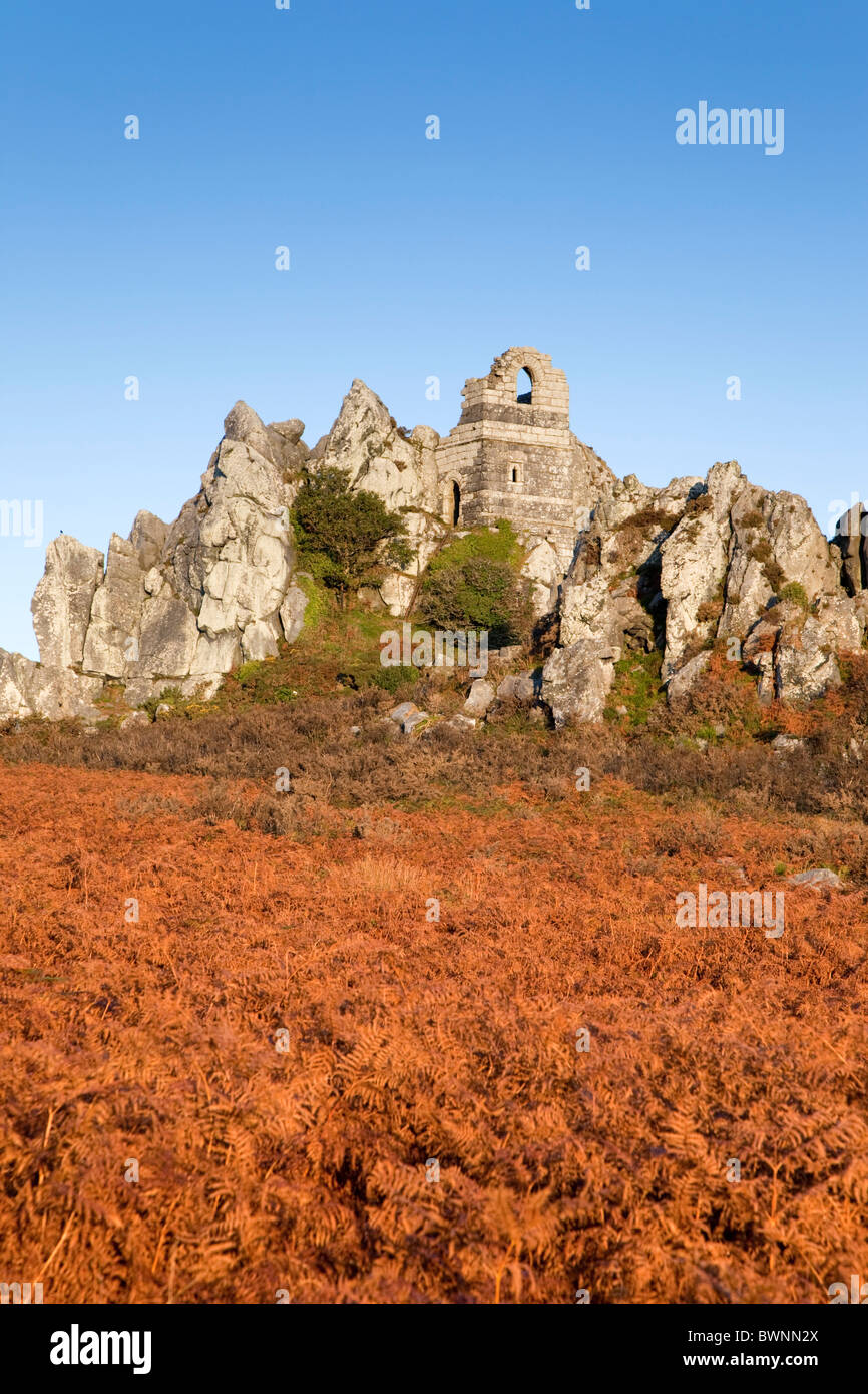 Roche-Rock; in der Nähe von St Austell; Cornwall Stockfoto