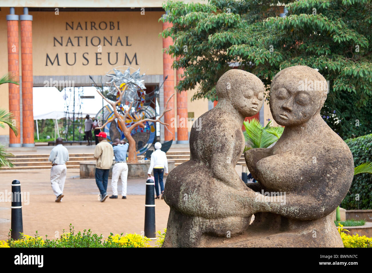 Nairobi National Muesum, Nairobi, Kenia Stockfoto