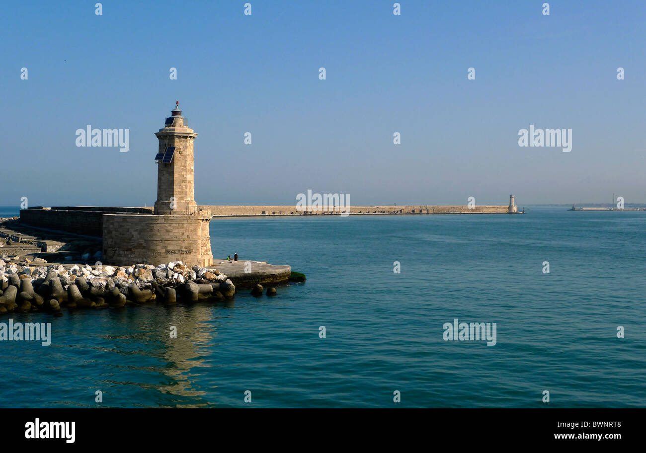 Republik-Rock draußen im Freien eine Orientierung Meer Stockfoto