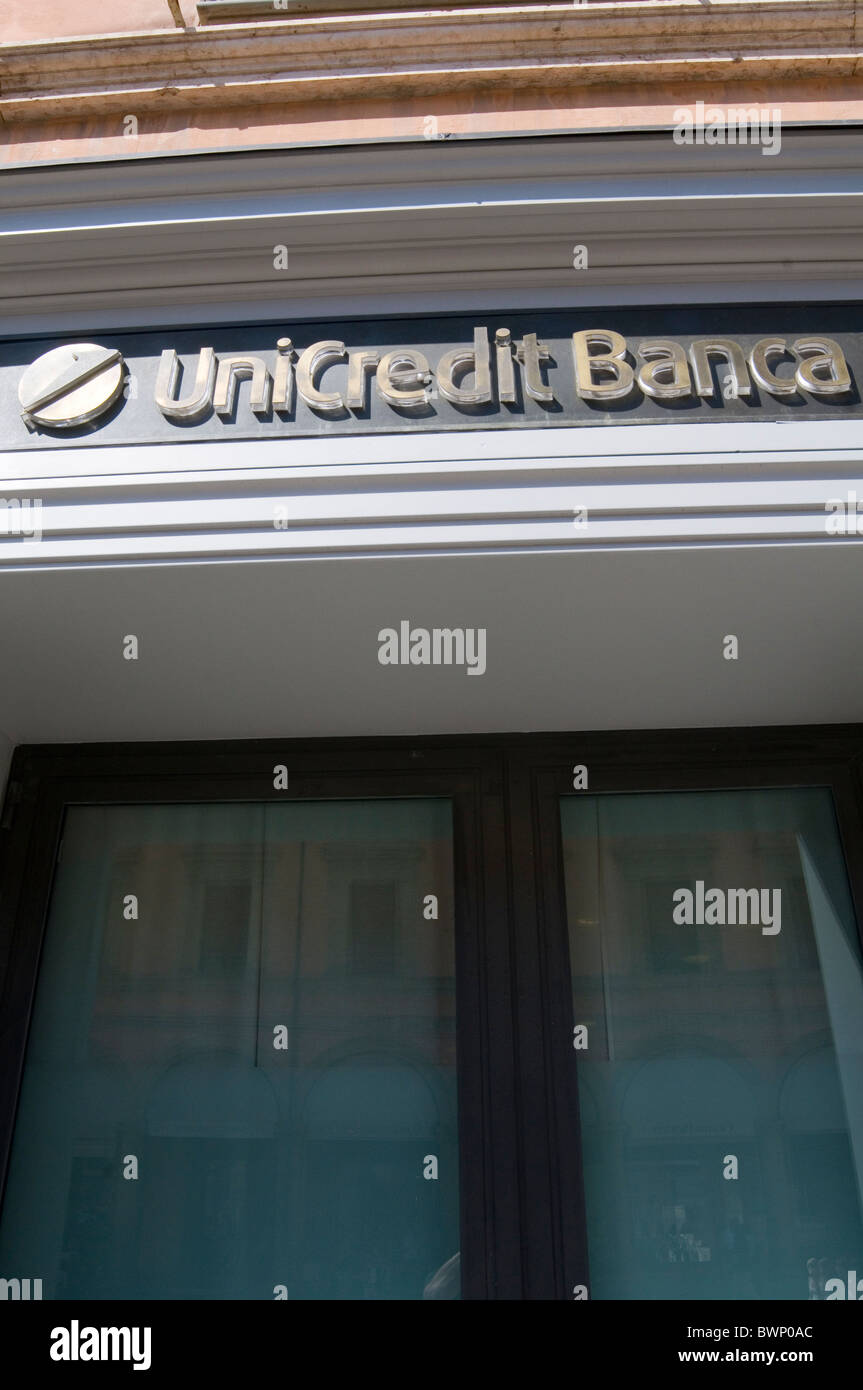 Unicredit Banca Italien Italienische Bank Zusammenarbeit