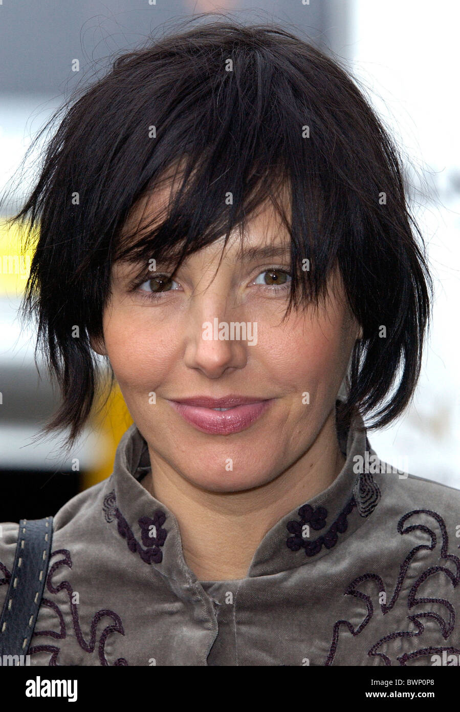 Sharleen Spiteri, Sänger der Popgruppe Texas bei Gala gesponsert Giorgio Armani im Almeida Theatre in Islington, London Stockfoto