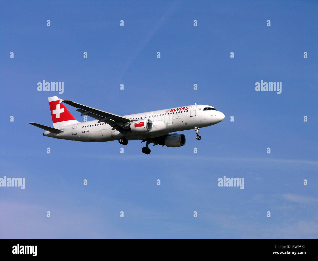 Swiss A320 Flying Stockfotos und -bilder Kaufen - Alamy