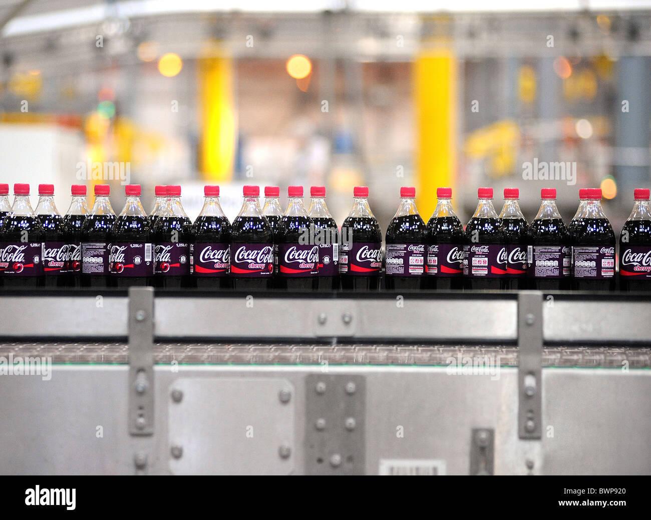 (59) Socx: Coca-Cola Produktion SAS Stockfoto
