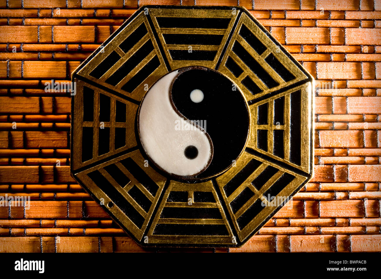 Bagua oder Pa-Kua Stockfoto