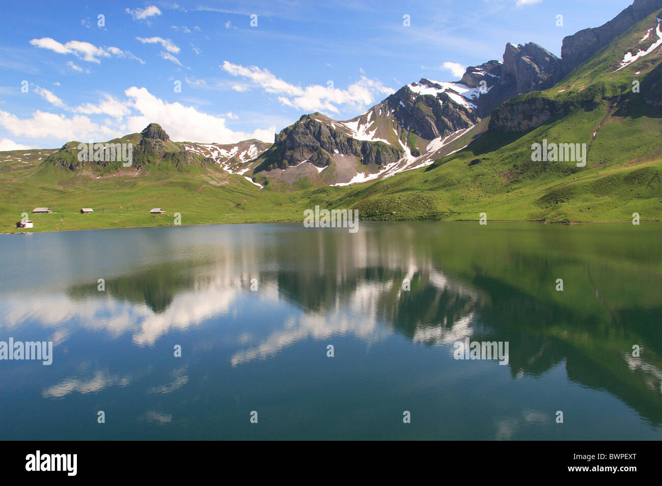 Schweiz Europa See Melch Schweizer Alpen Melchsee Frutt ...