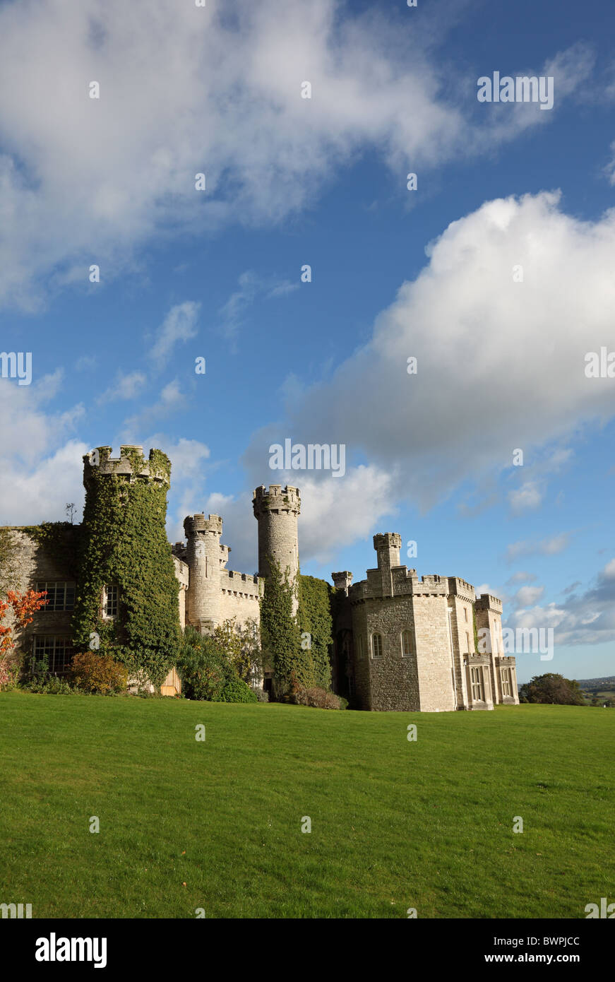 Bodelwyddan Burg Bodelwyddan Denbighshire Nordwales. Stockfoto