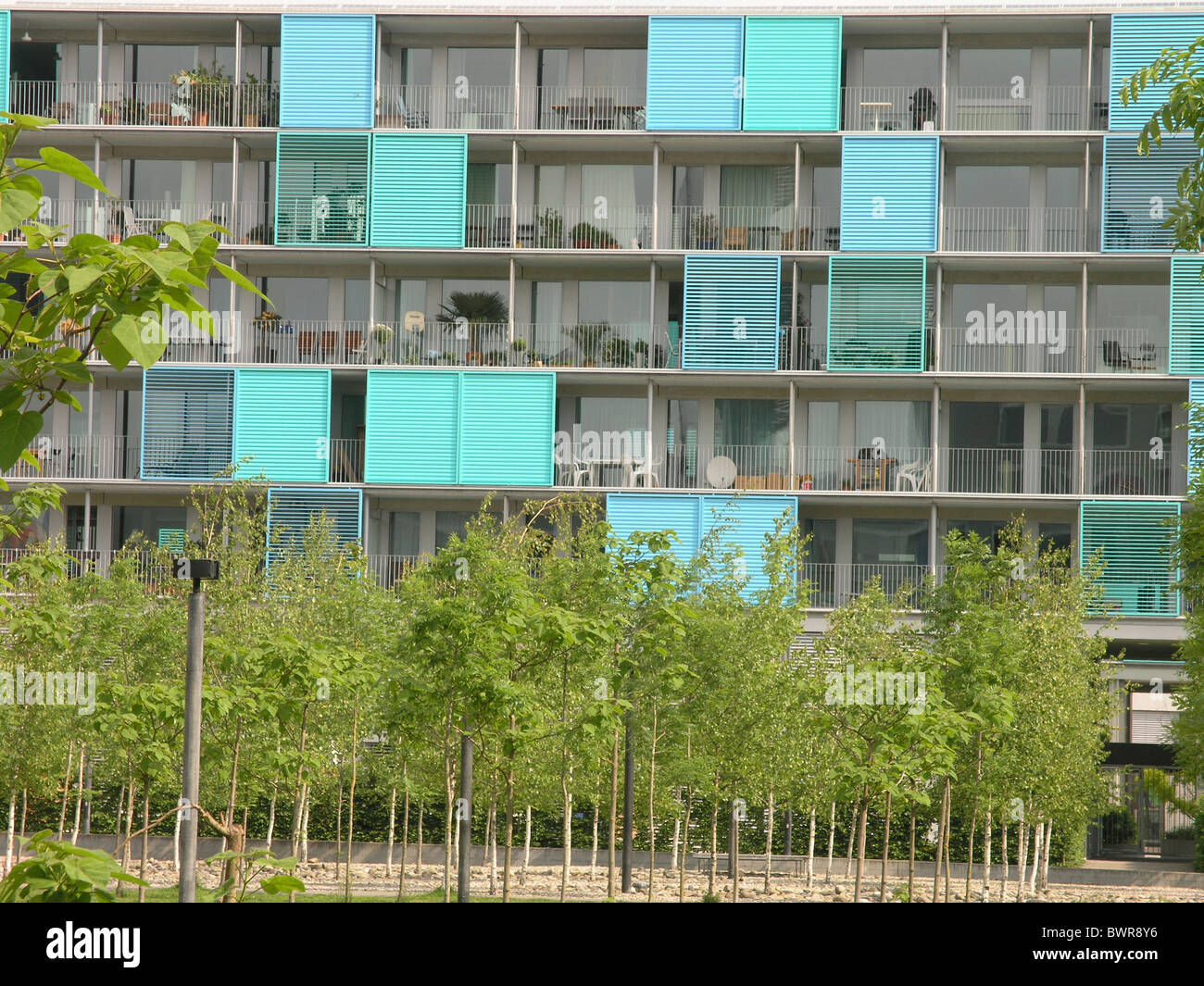 Schweiz Europa Zürich Stadt Oerlikon neue Häuser bauen Immobilien ... Schweiz Europa Zürich Stadt Oerlikon neue Häuser bauen Immobilien ...