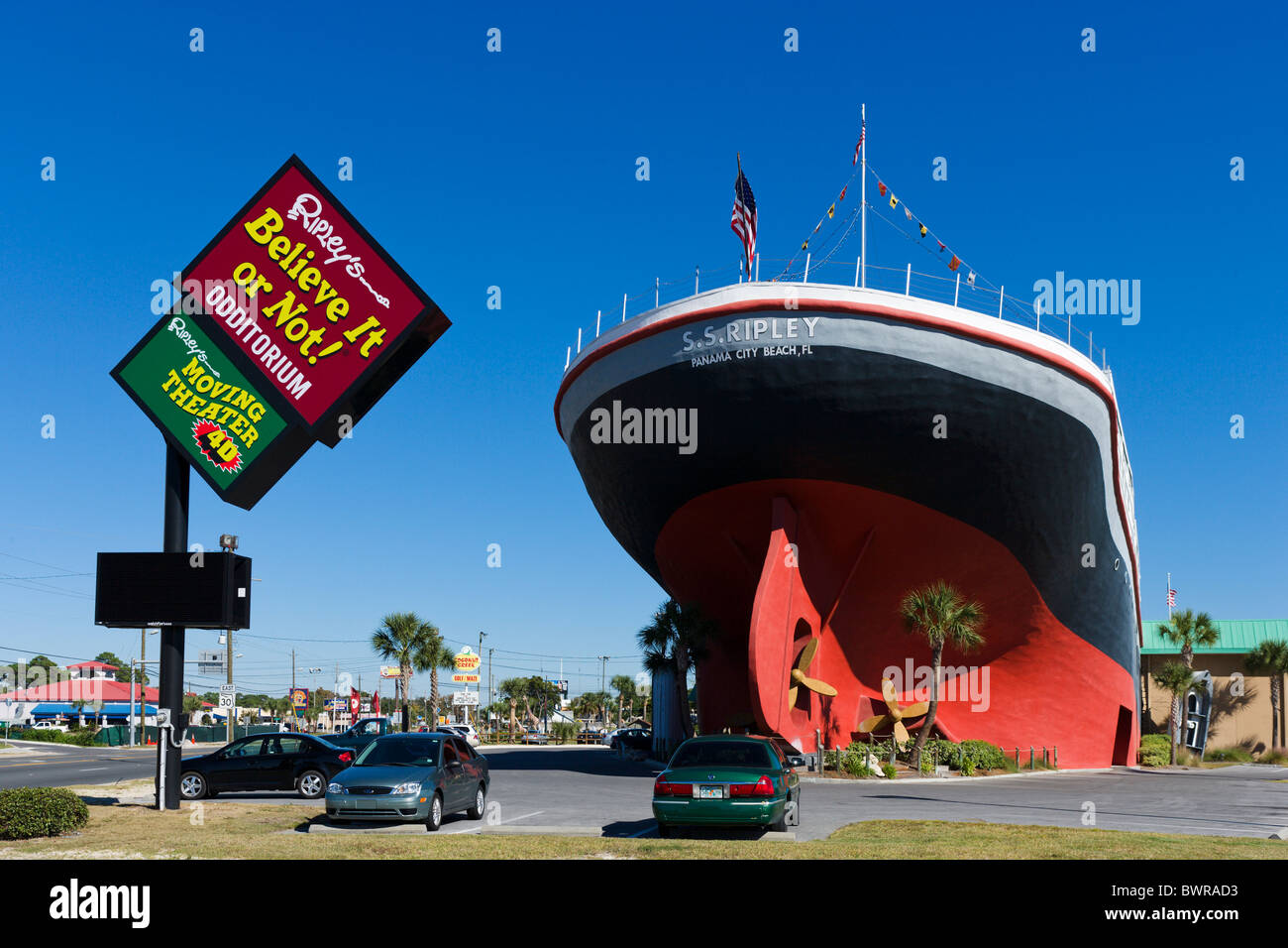 Ripleys glauben es oder nicht Attraktion in Panama City Beach, Golfküste, Florida, USA Stockfoto