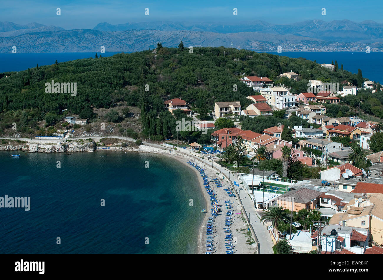 Kassiopi, Korfu, Griechenland Stockfoto