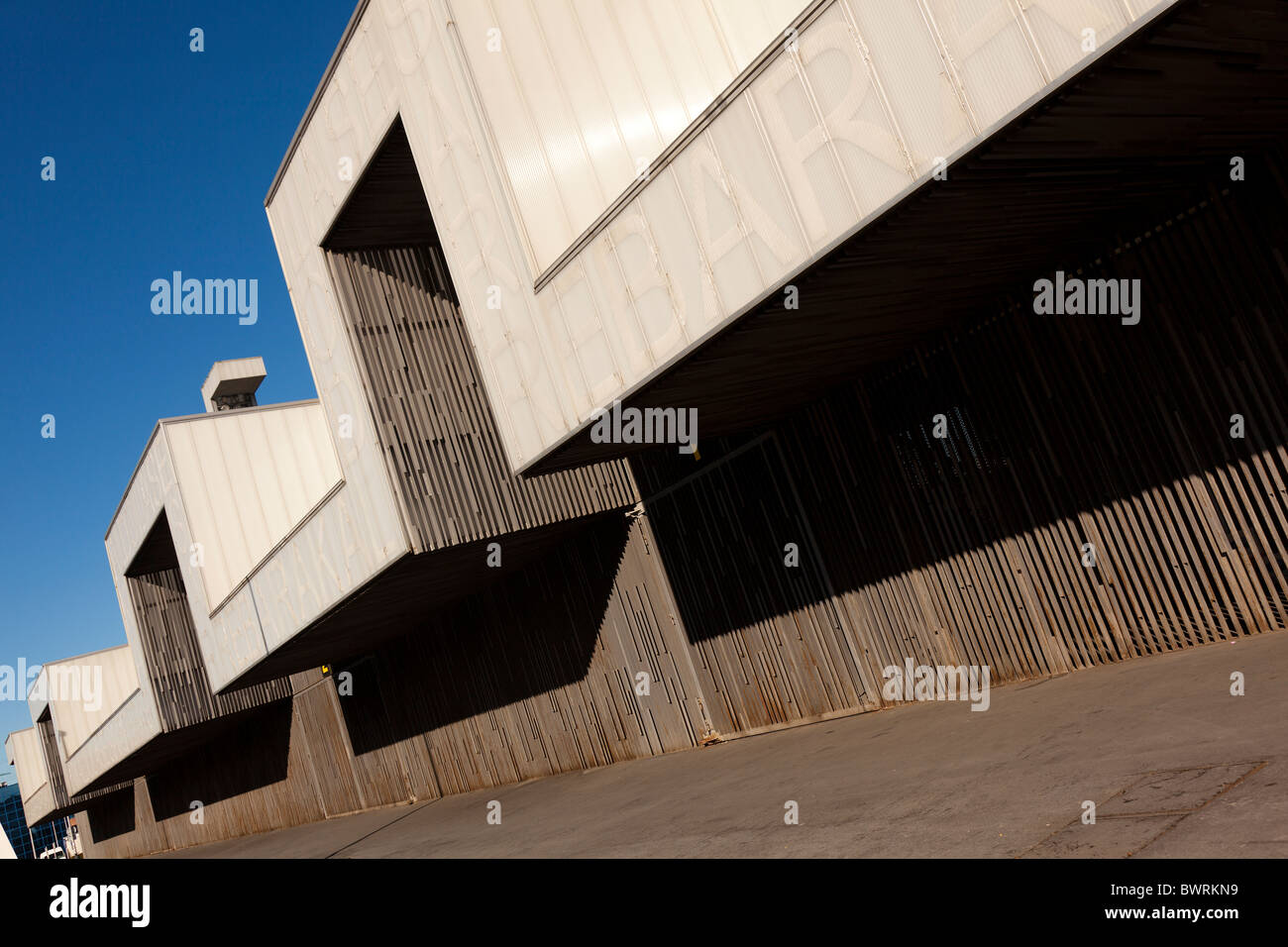 Stadion von Lasesarre, Barakaldo, Bizkaia, Spanien Stockfoto