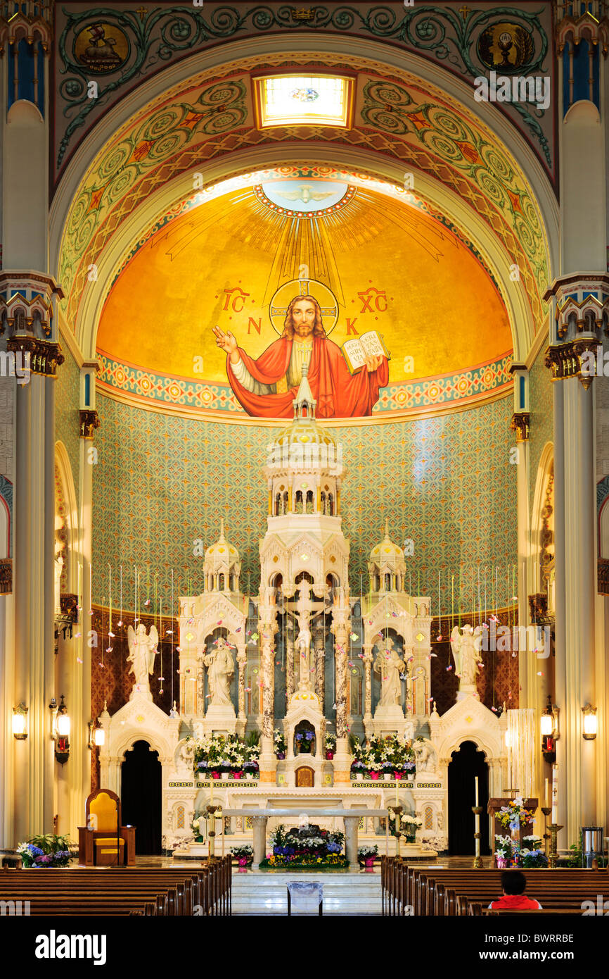 St. Peter und Paul Kirche, San Francisco, CA Stockfoto