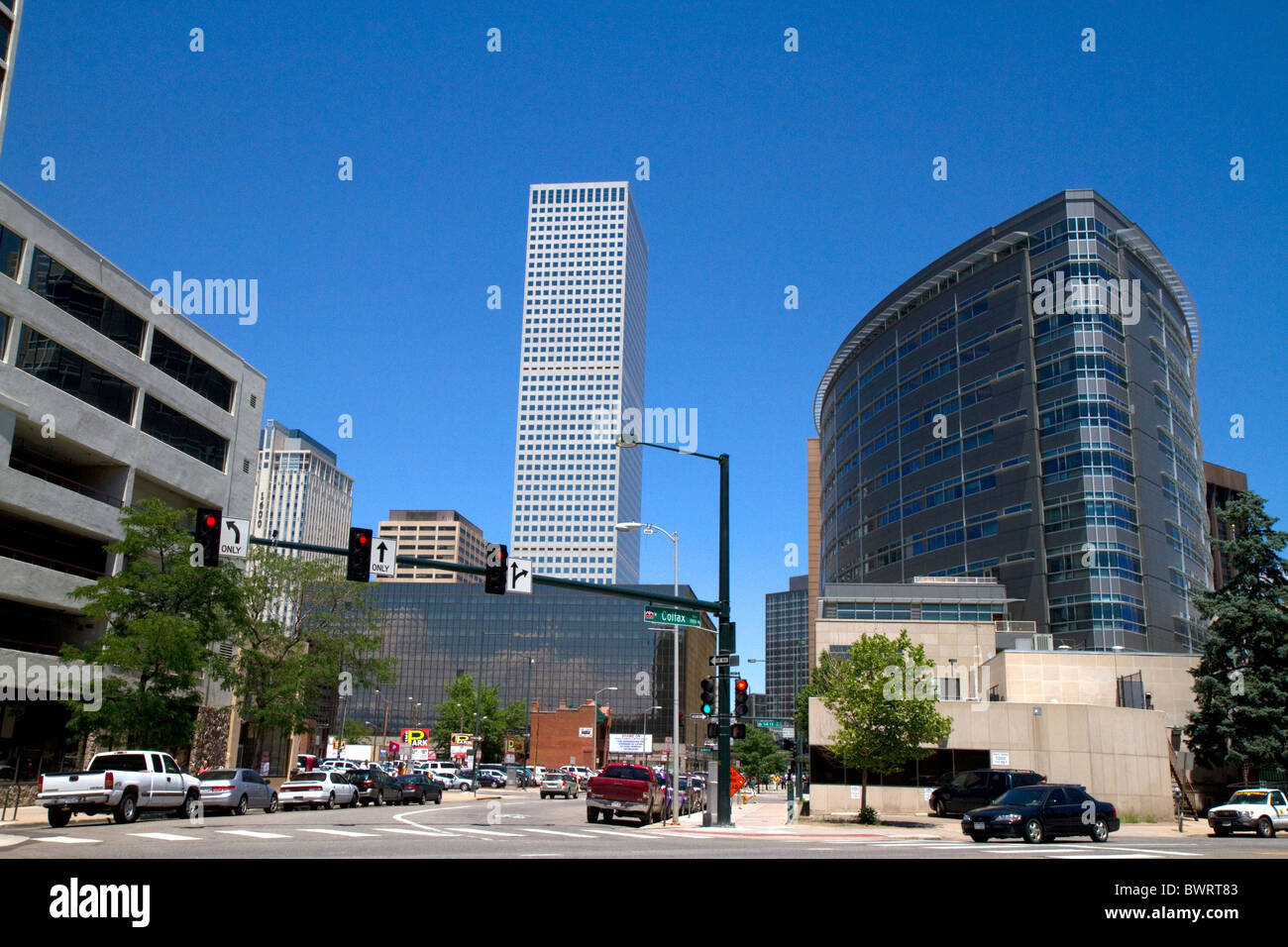 Das Rathaus in Denver, zo, USA. Stockfoto