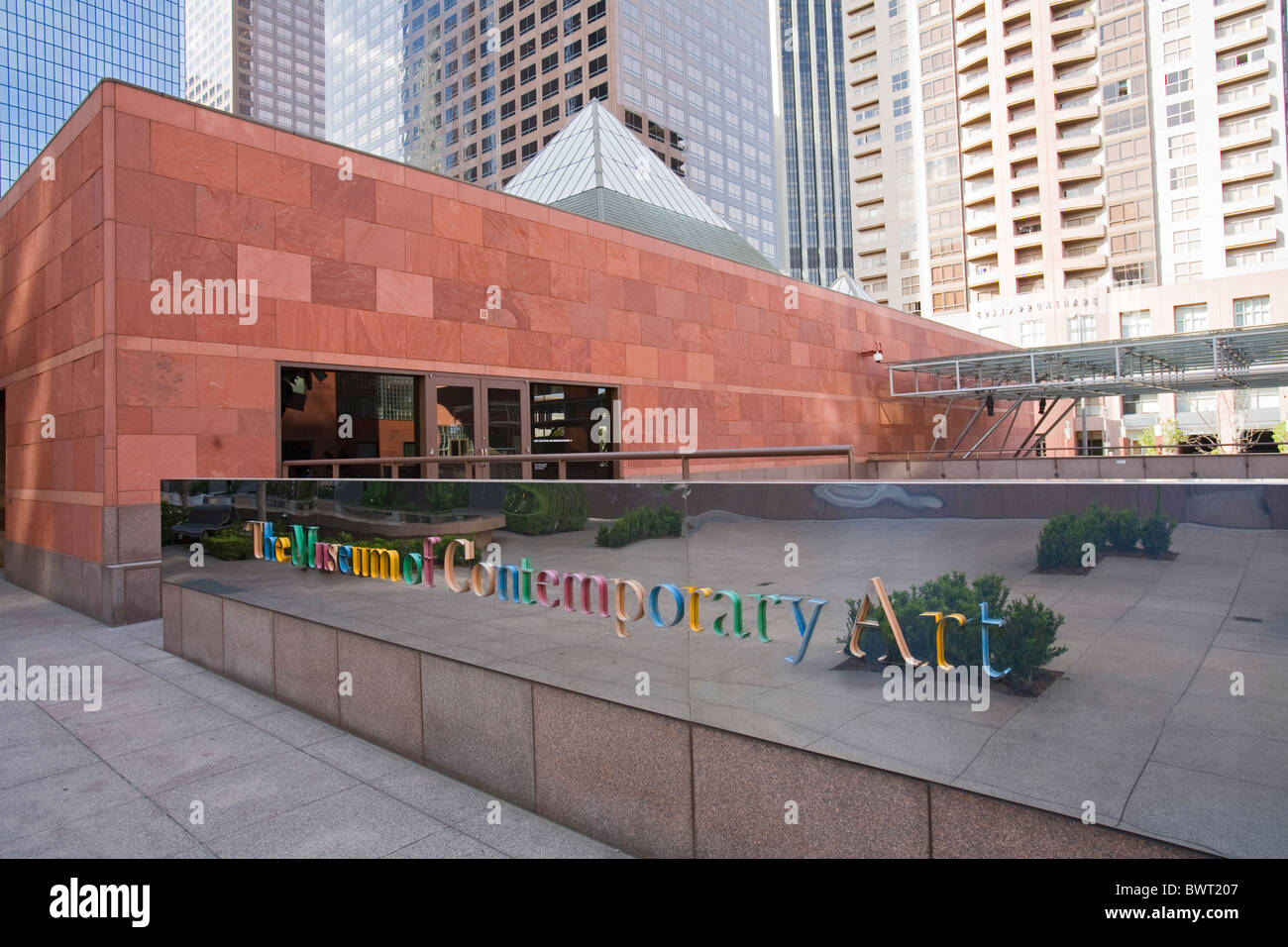 MOCA, das Museum of Contemporary Art, Los Angeles, Kalifornien, USA Stockfoto