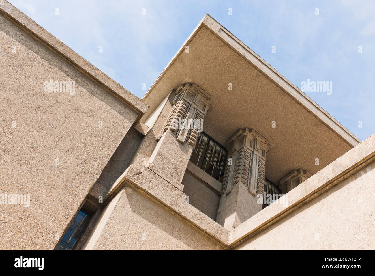 Unity Temple, Oak Park, Illinois, Frank Lloyd Wright Stockfoto