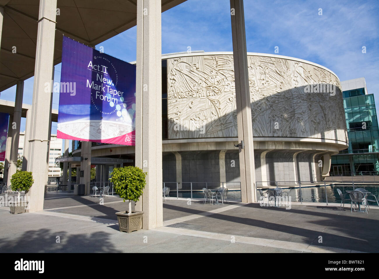 Mark Taper Forum, Los Angeles Music Center, Grand Avenue, die Innenstadt von Los Angeles, Kalifornien, USA Stockfoto