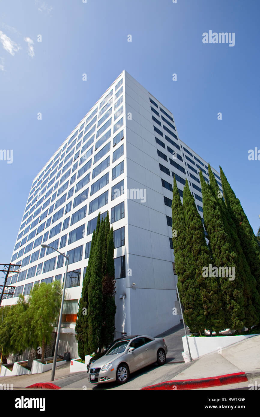 Mondrian Los Angeles, Sunset Boulevard, West Hollywood, Los Angeles, Kalifornien, USA Stockfoto