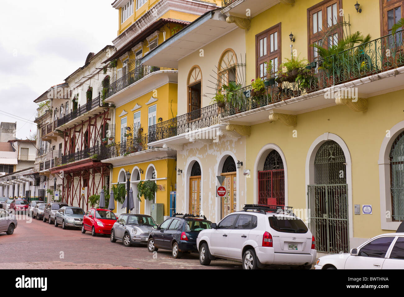 PANAMA-Stadt, PANAMA - Museo De La Esmeralda Smaragd Museum, Casco Viejo, historischen Zentrum der Stadt. Stockfoto