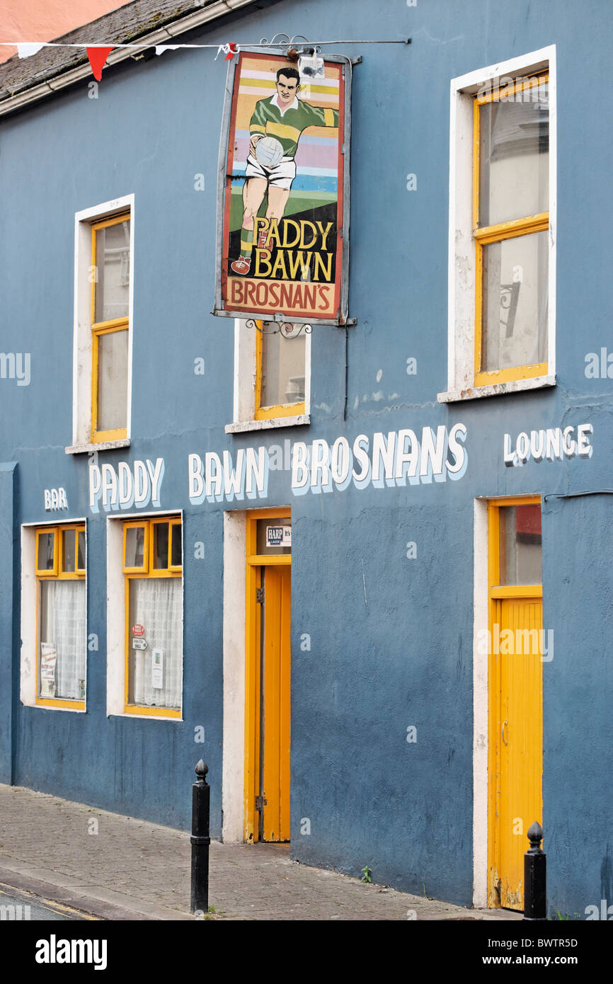 Paddy Bawn Brosnans Pub, Dingle, County Kerry, Munster, Irland. Stockfoto