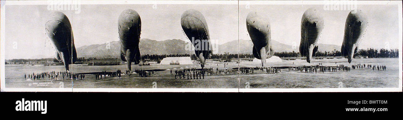 Ballons ruhen Arcadia California USA USA Nordamerika Vereinigte Staaten von Amerika 1919 Welt Stockfoto
