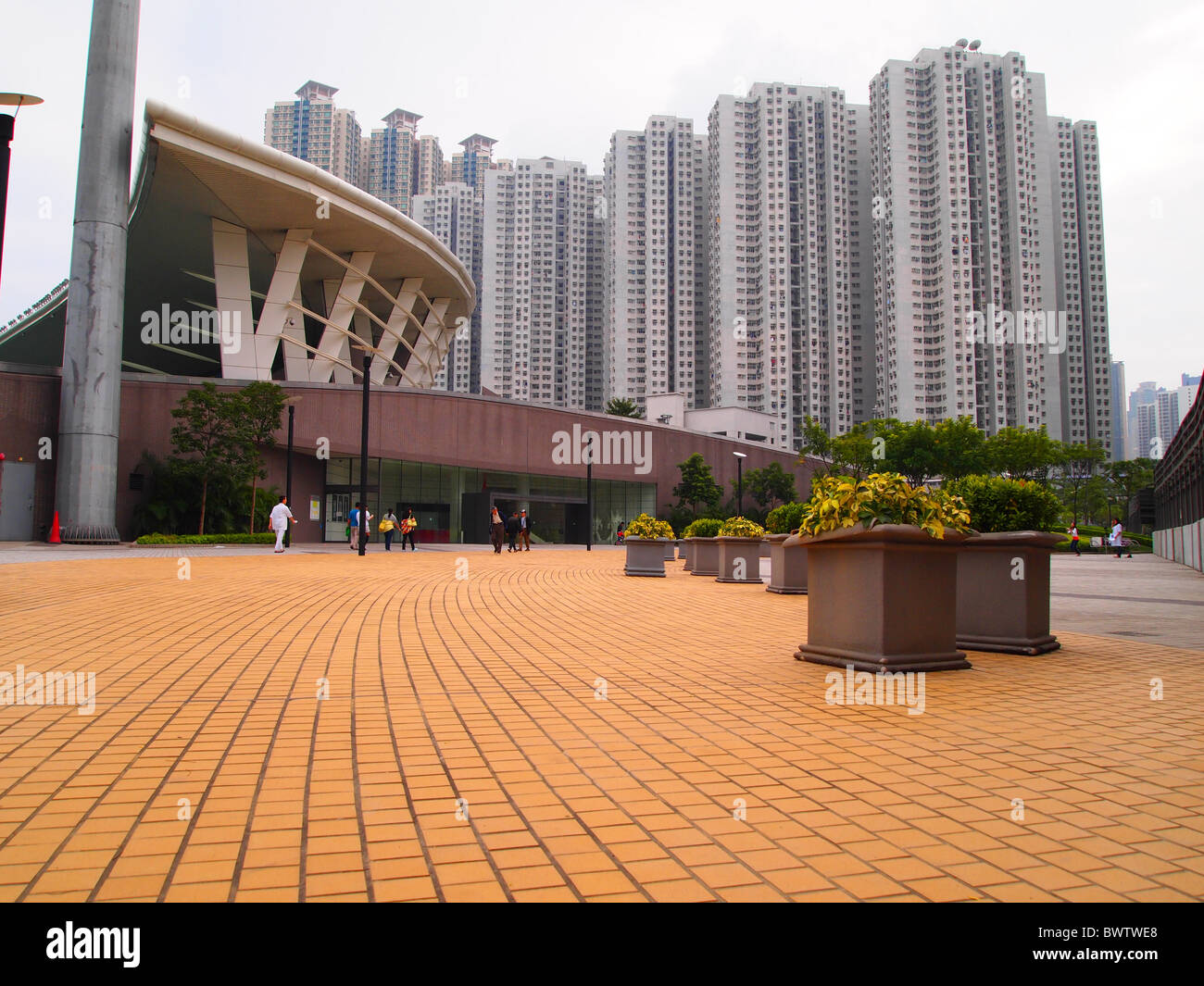 Tseung Kwan O Sportplatz, Hong Kong Stockfoto