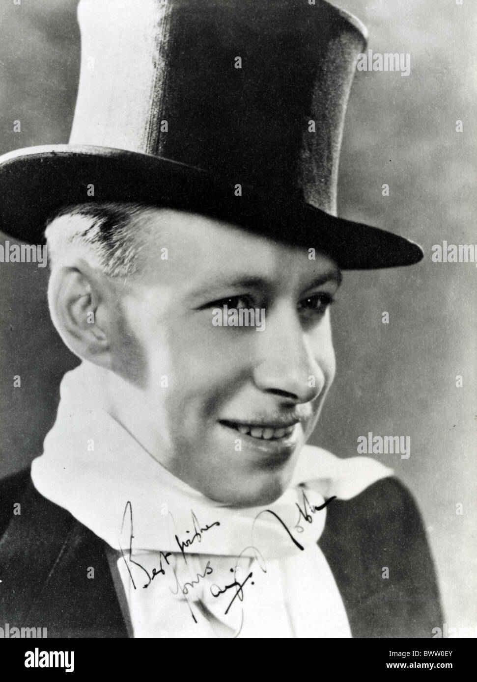JACK GOLD - englische Sängerin der 1930er Jahre Stockfoto