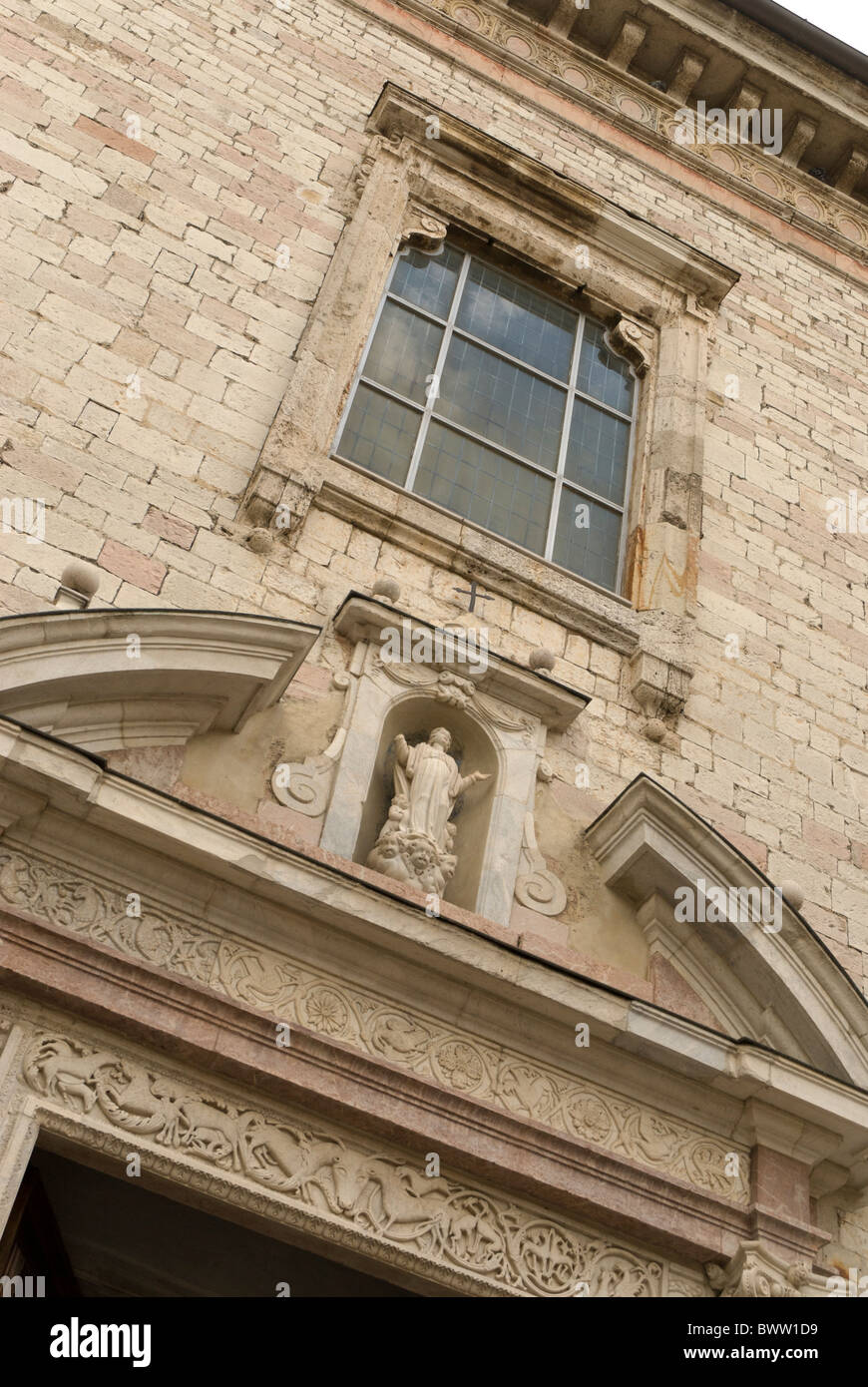 Chiesa di Santa Maria Maggiore Spello Stockfoto