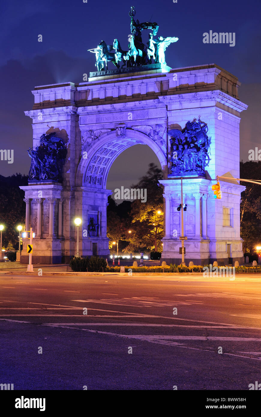 Soldaten und Seeleute Arch im Prospect Park in Brooklyn, New York, USA. Stockfoto