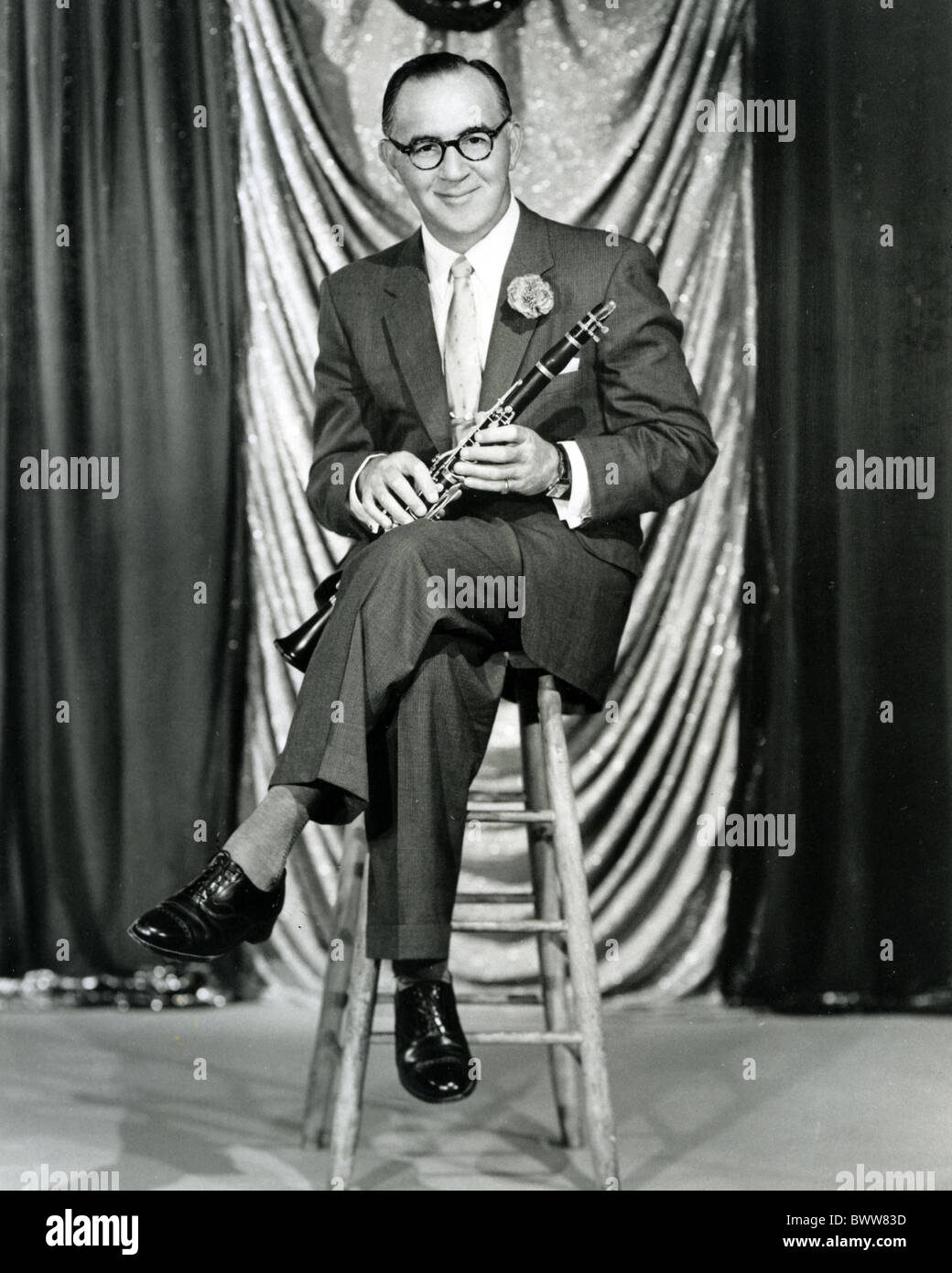 BENNY GOODMAN (1909-1986) US jazz und swing Musiker Stockfoto