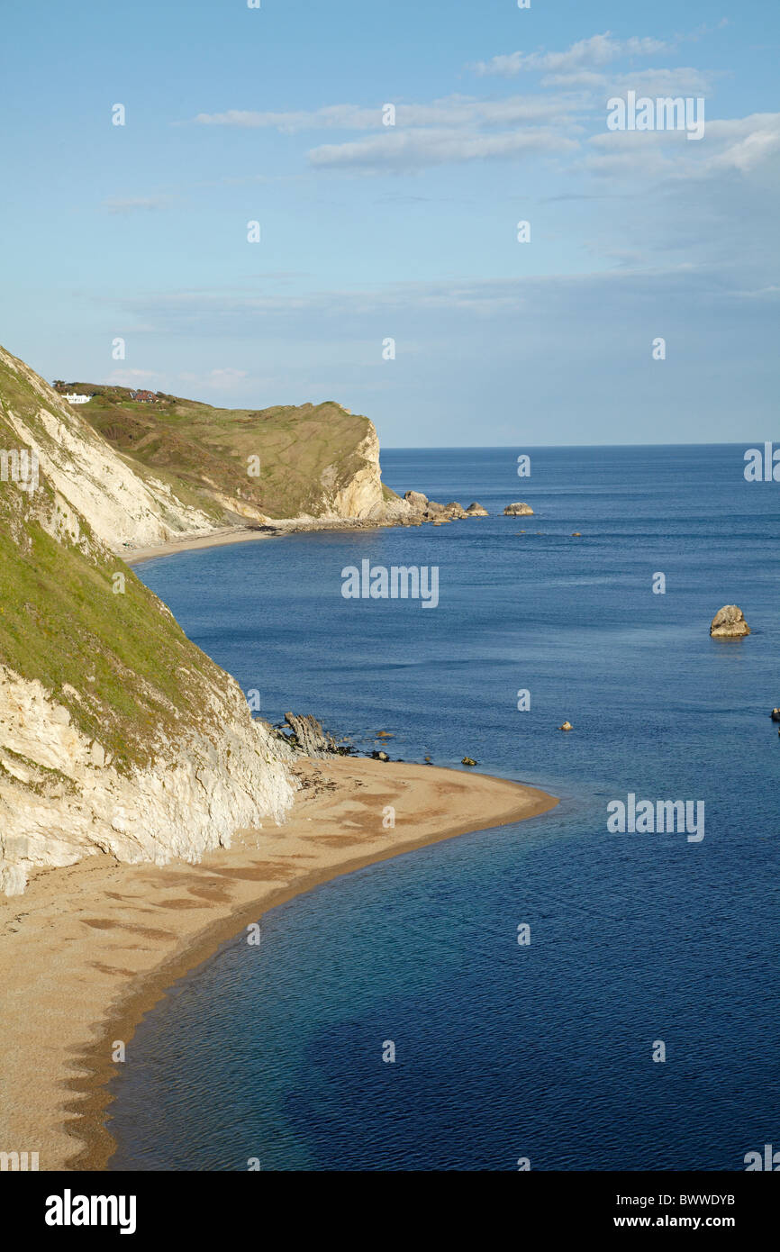 St. Oswald Bay, Juraküste Welterbe-Aufstellungsort, Dorset, England, Vereinigtes Königreich Stockfoto