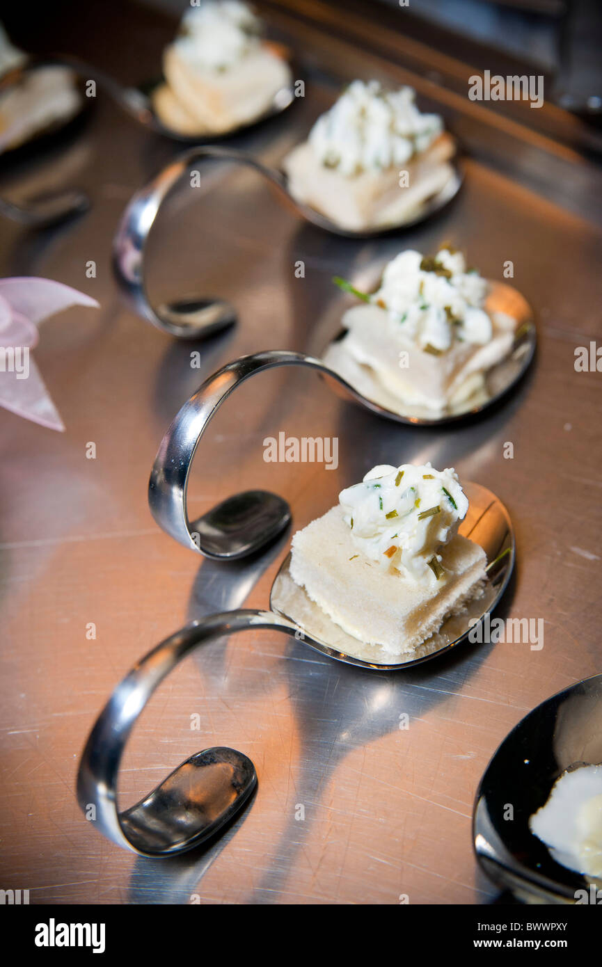 Tartine Vorspeisen Stockfoto