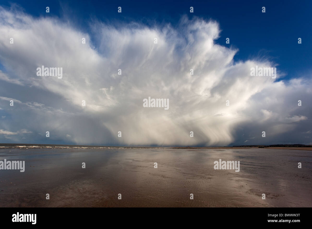 Titchwell-Beach-Norfolk Teil des Naturschutzgebietes RSPB Stockfoto