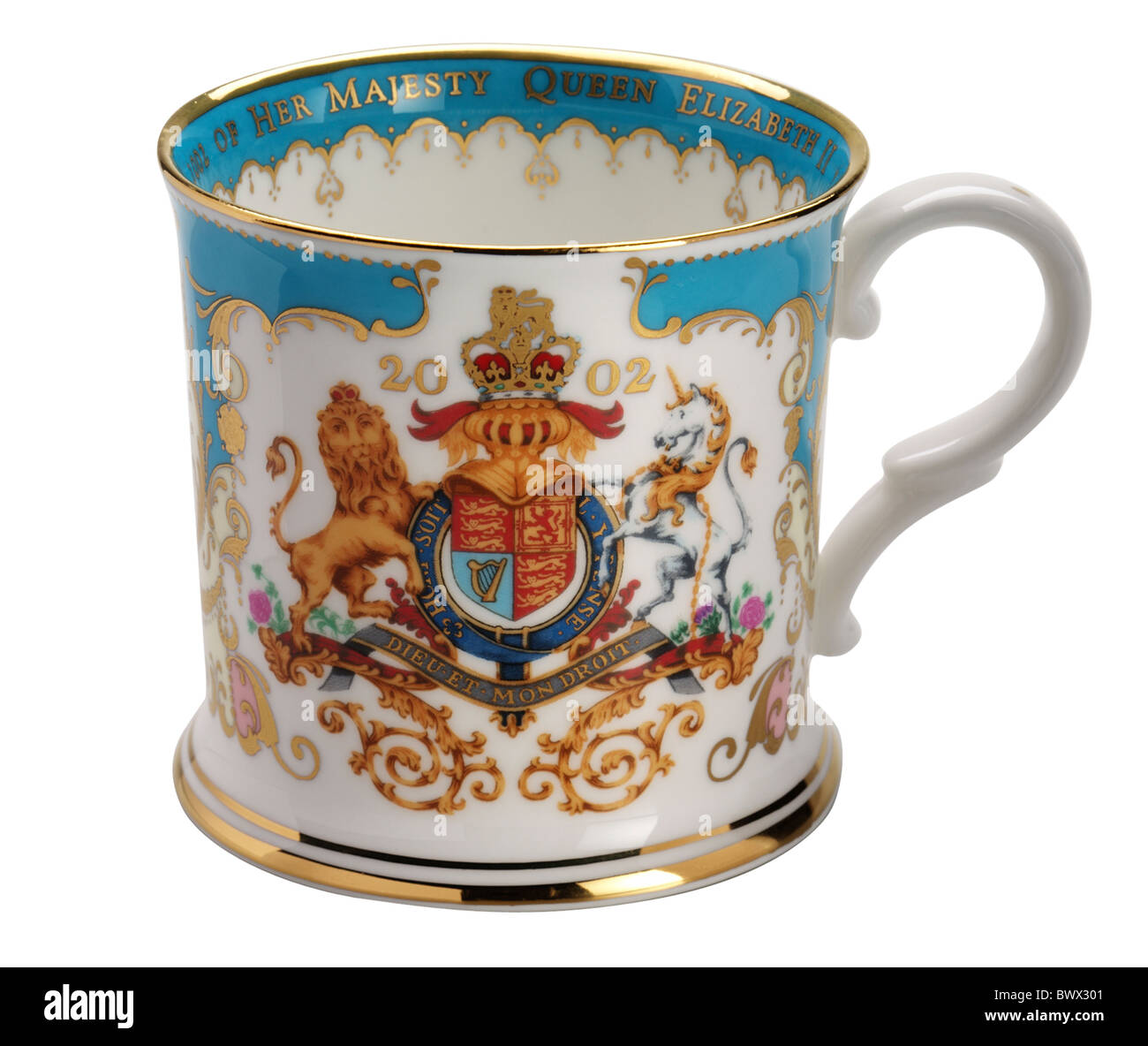 Königin Elizabeth Golden Jubilee Stockfoto