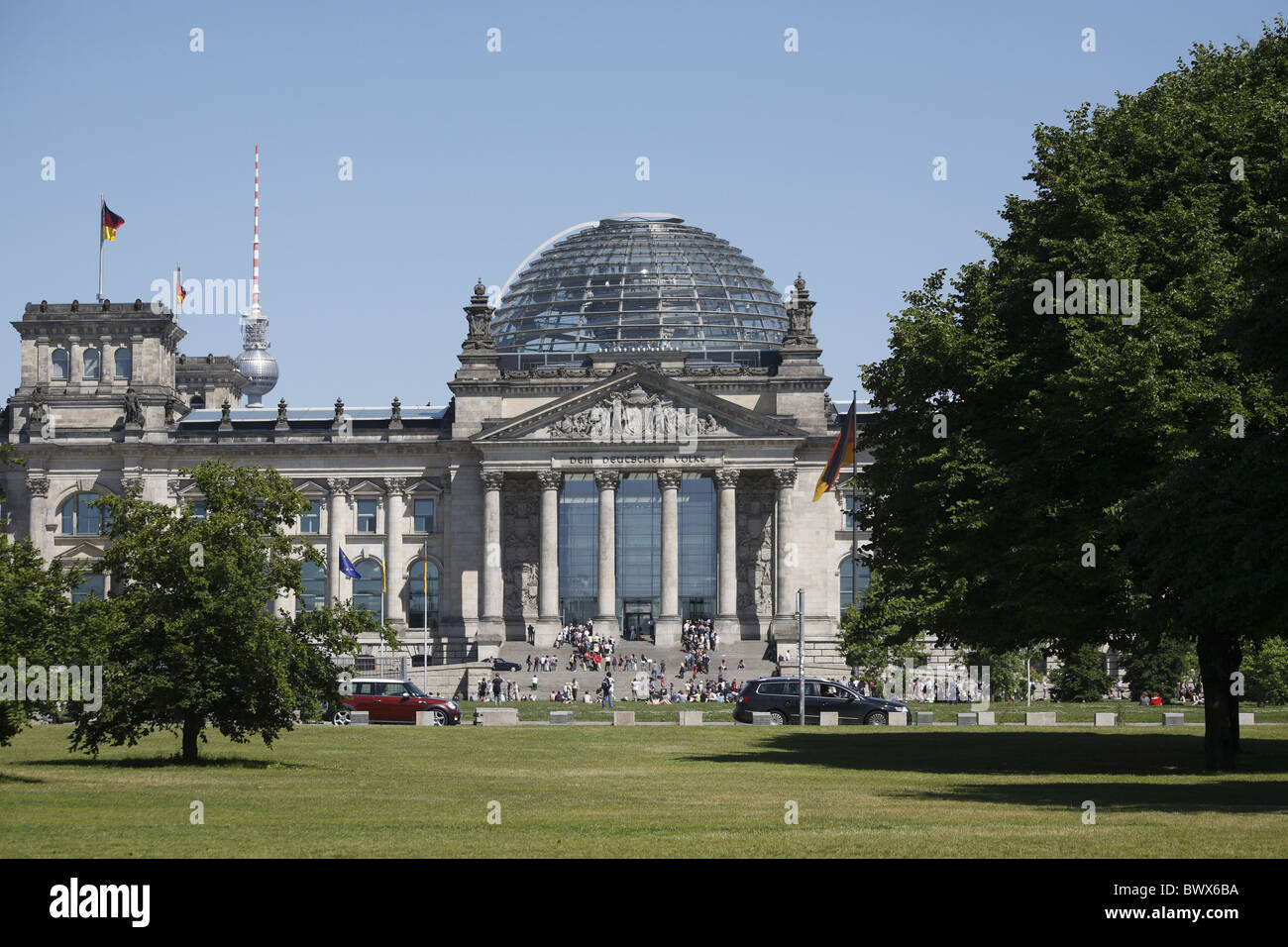 Reichstag Stockfoto