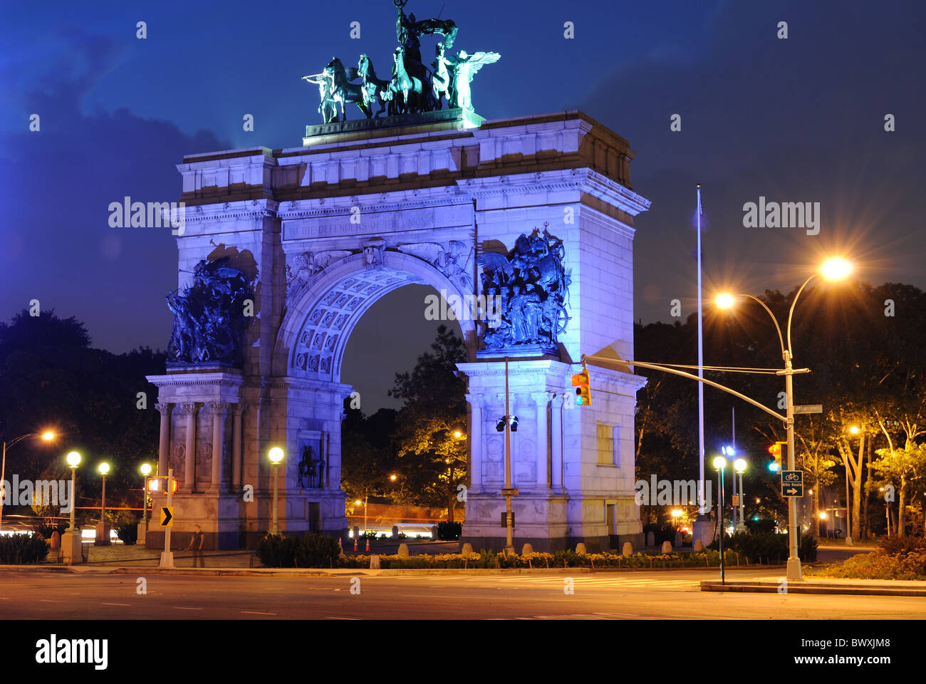 Soldaten und Seeleute Arch im Prospect Park in Brooklyn, New York, USA. Stockfoto