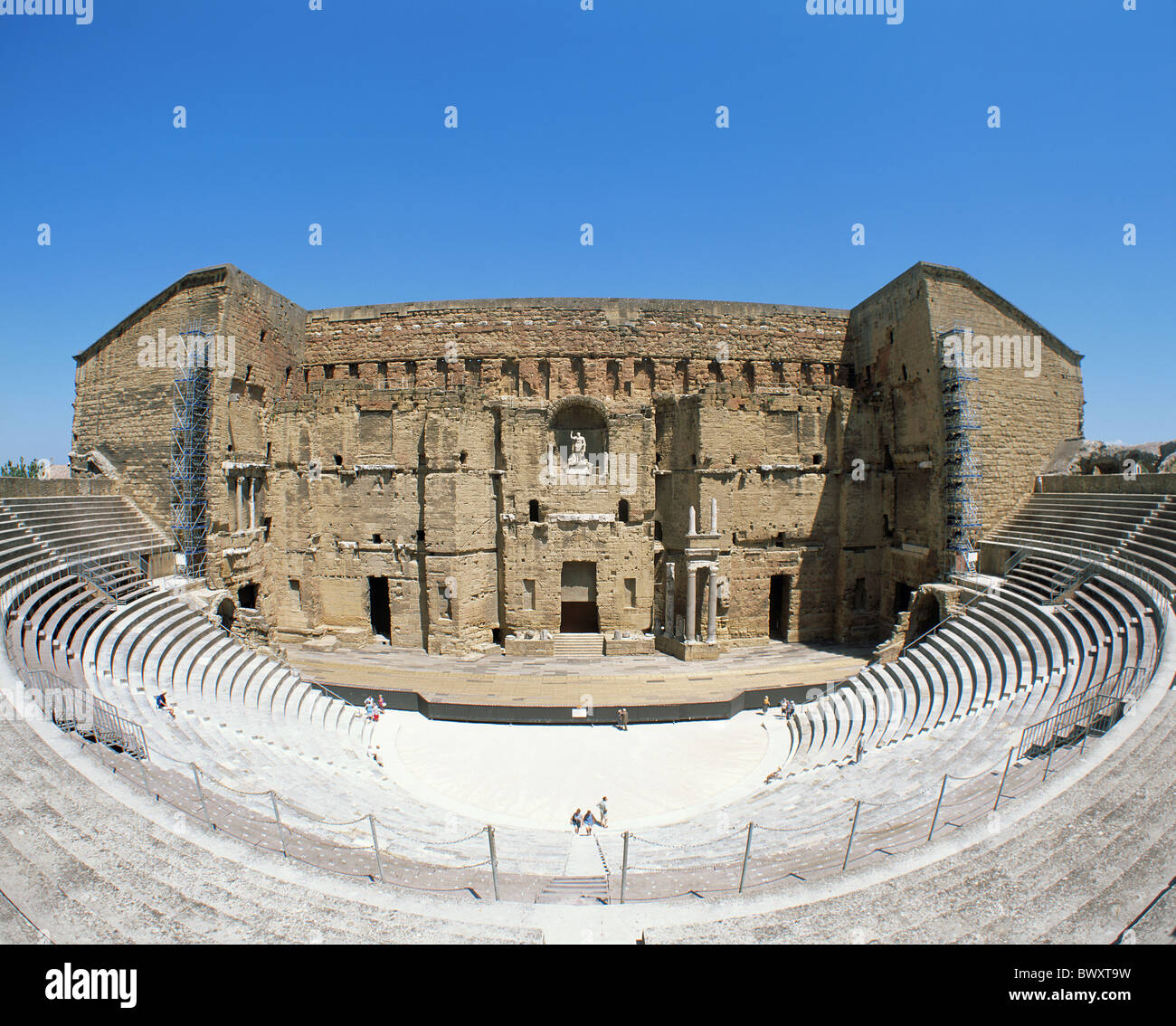 Orange France Europe Vaucluse Provence römische Theater Roman Ancient World Antike Antike UNESCO Welt c Stockfoto