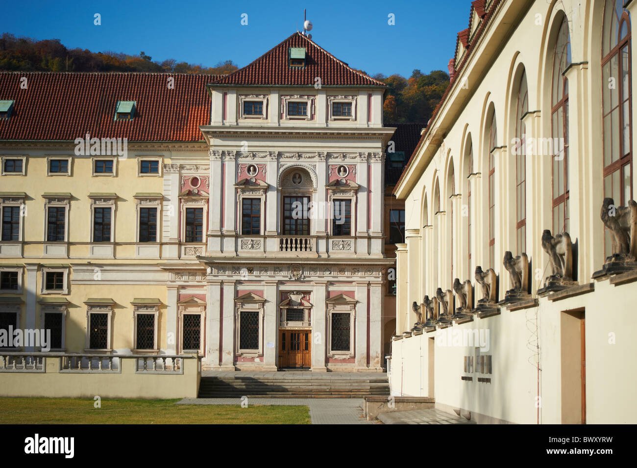 Wallenstein-Palais, Kleinseite, Prag, Tschechische Republik Stockfoto