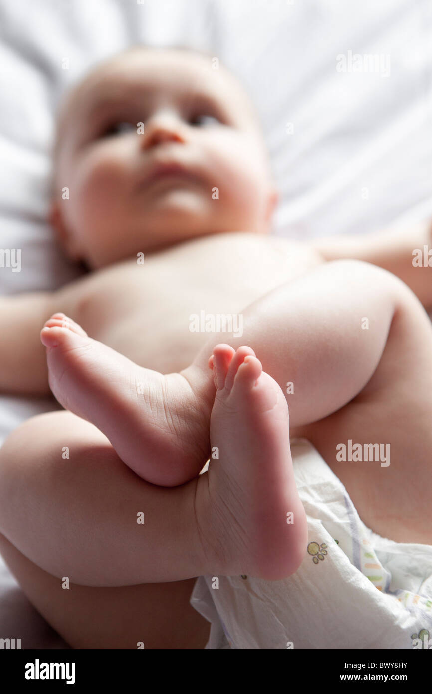 Baby Boy Stockfoto